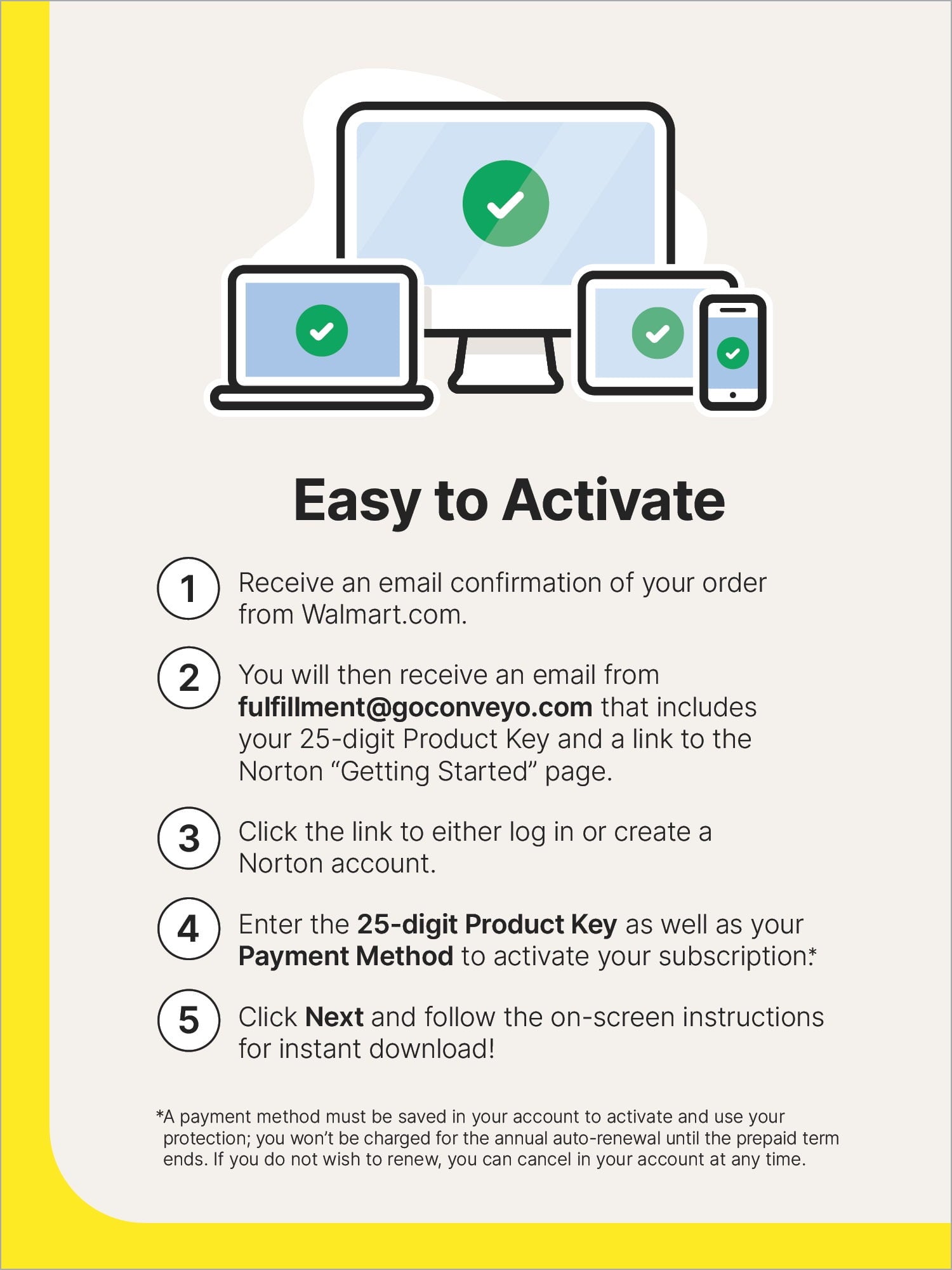 Norton 360 Premium, Antivirus, 10 Devices, 1 Year Subscription, PC/Mac