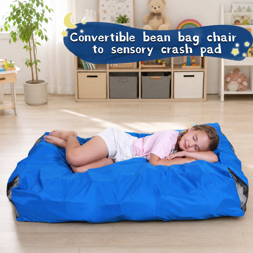 Bean Bag Chair and Sensory Crash Pad