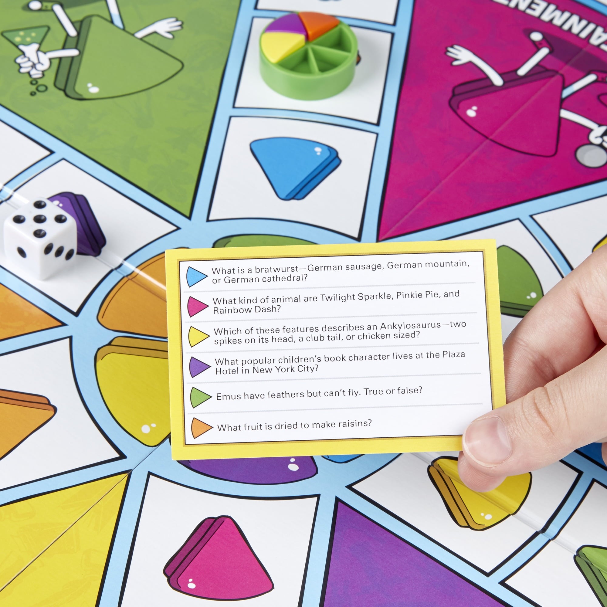 Trivial Pursuit Family Edition game, Board Game for 2 or More Players,