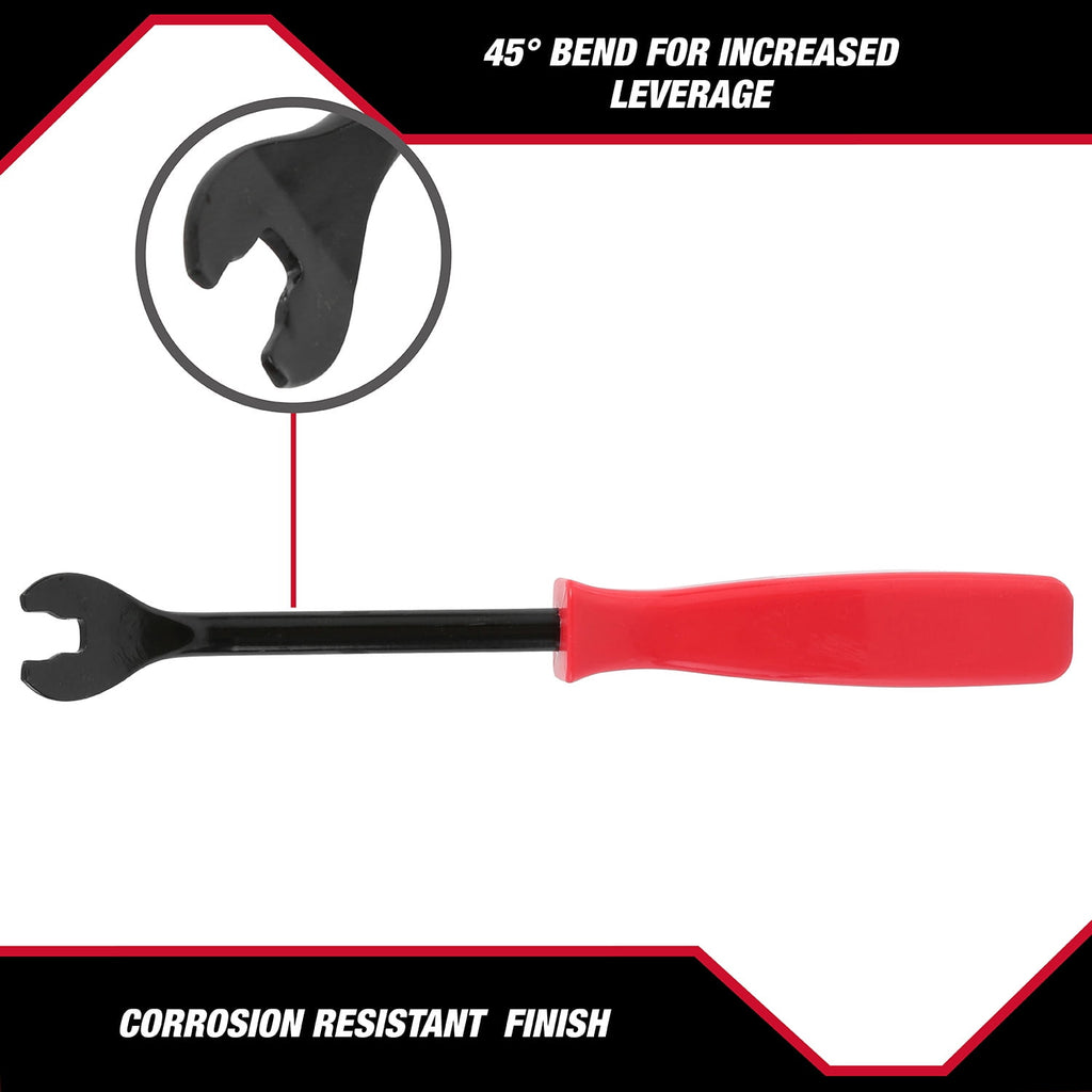 Hyper Tough 8-inch Carbon Steel Door Panel Remover, Universal Automoti