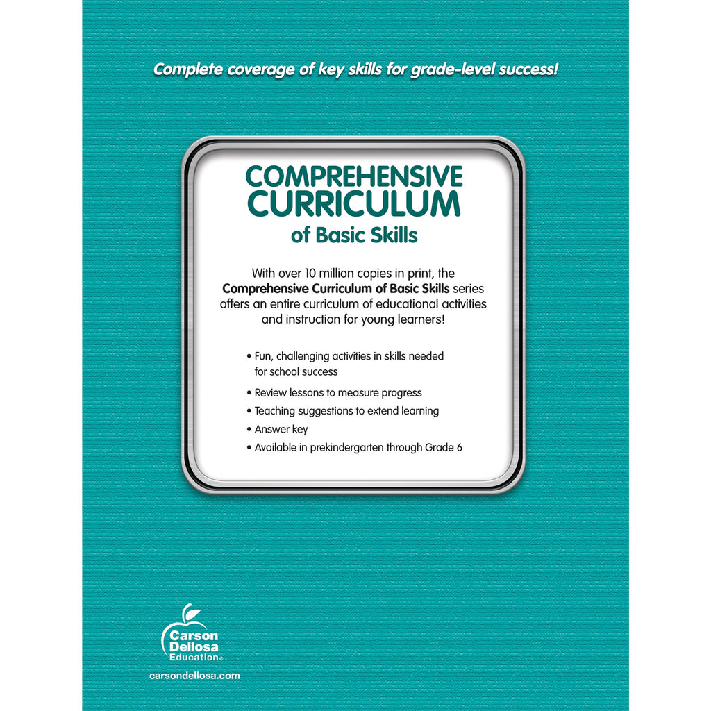 Thinking Kids Comprehensive Curriculum of Basic Skills Workbook (544)