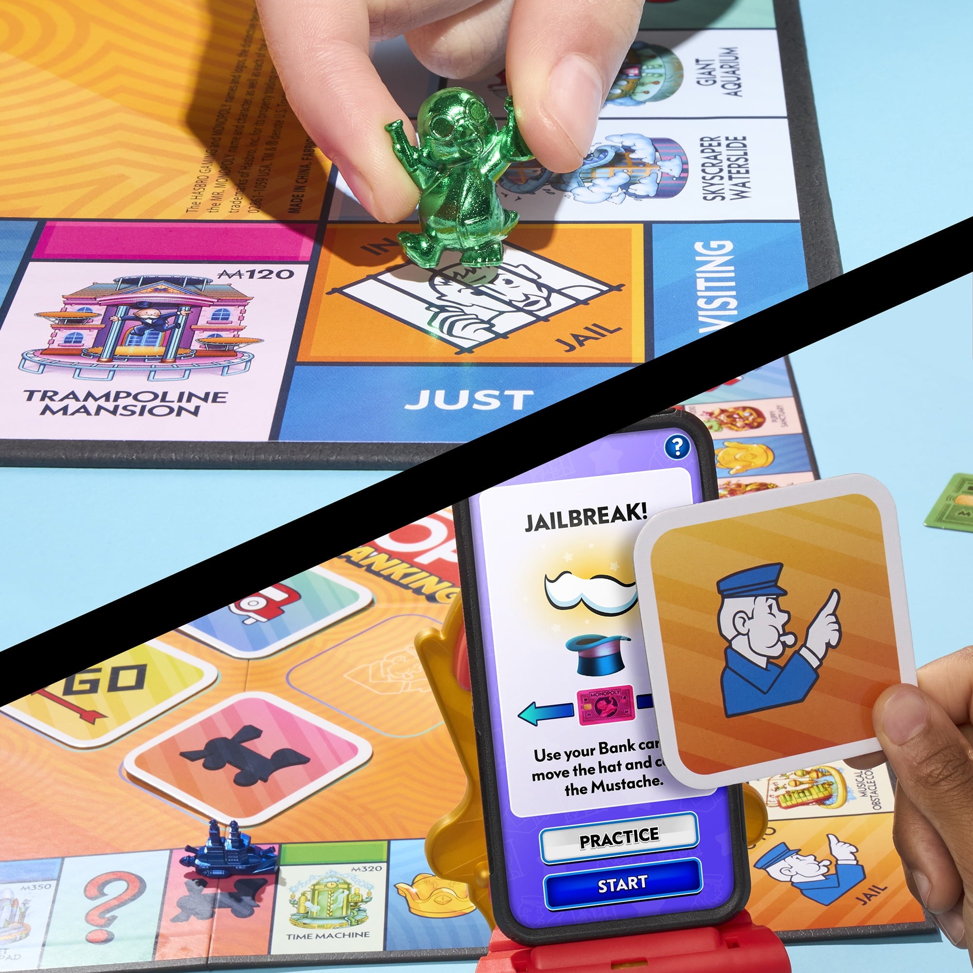 Monopoly App Banking Board Game, App-Enabled Game, Links to Smart Devi
