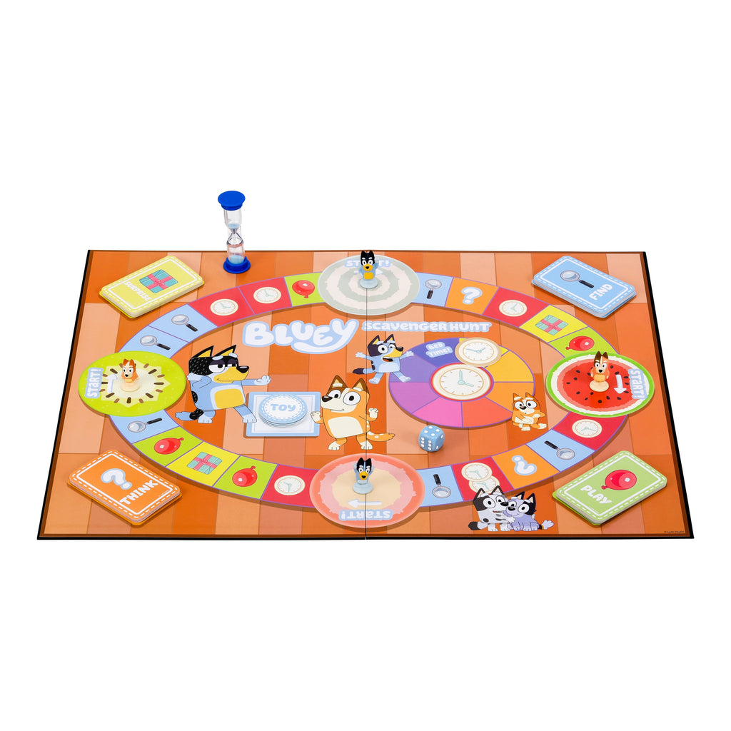 Bluey Scavenger Hunt Game, A Fun Board Game Full of Fun Activities, Ag