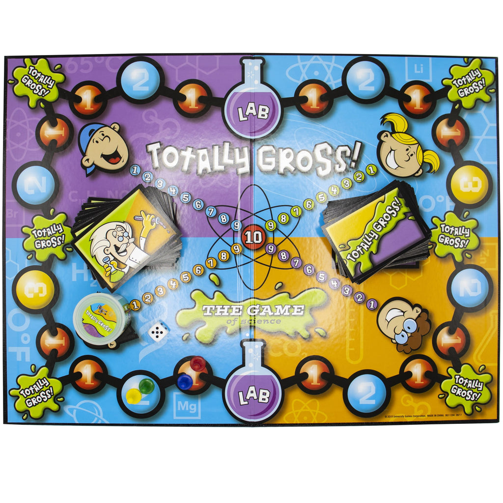 University Games Totally Gross! The Game Of Science Learning Board Gam