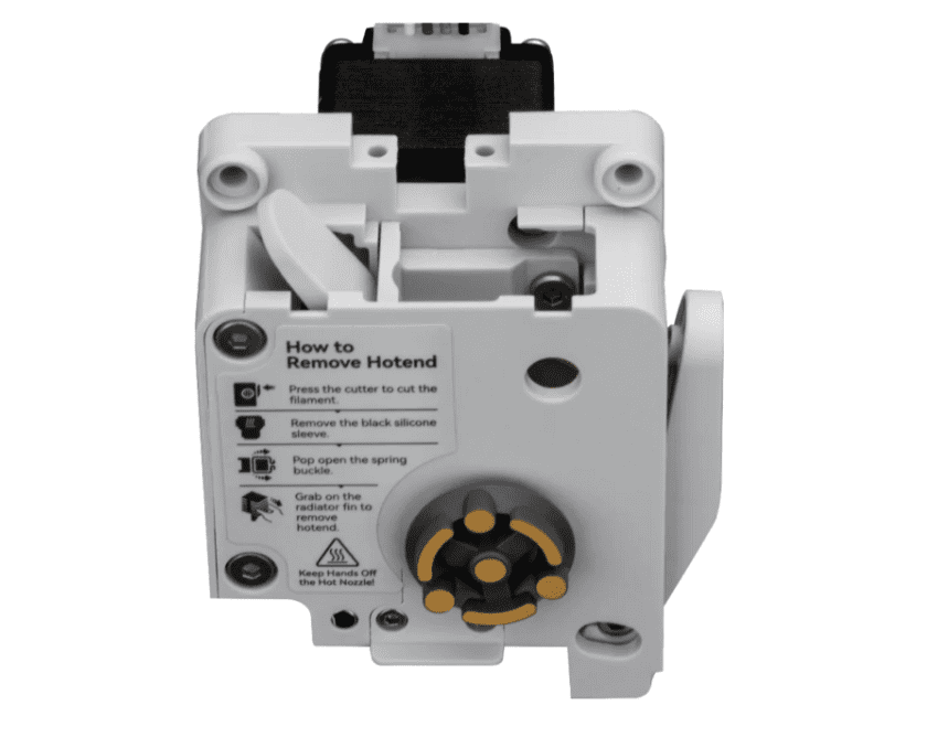 Original Bamboo Lab Extruder Kit Dual Gears Extrusion Motor Kit for Ba