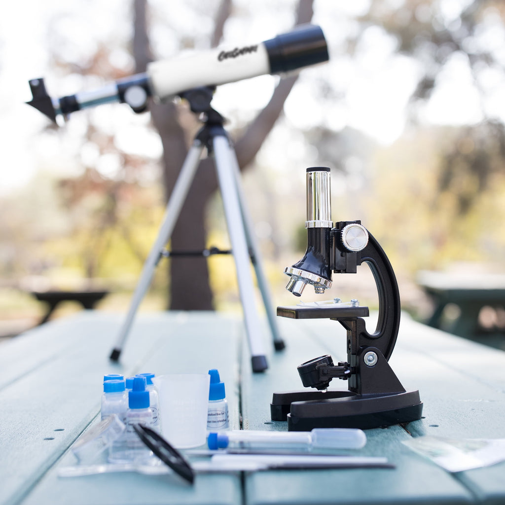 Educational Insights Beginner Telescope & Microscope Science Set, STEM
