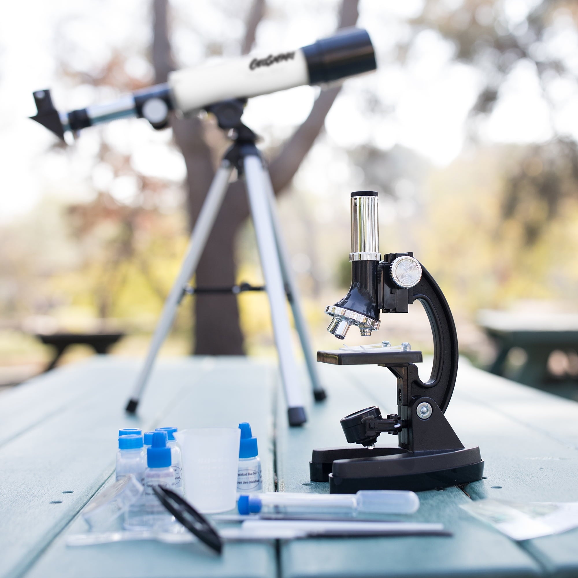 Educational Insights Beginner Telescope & Microscope Science Set, STEM