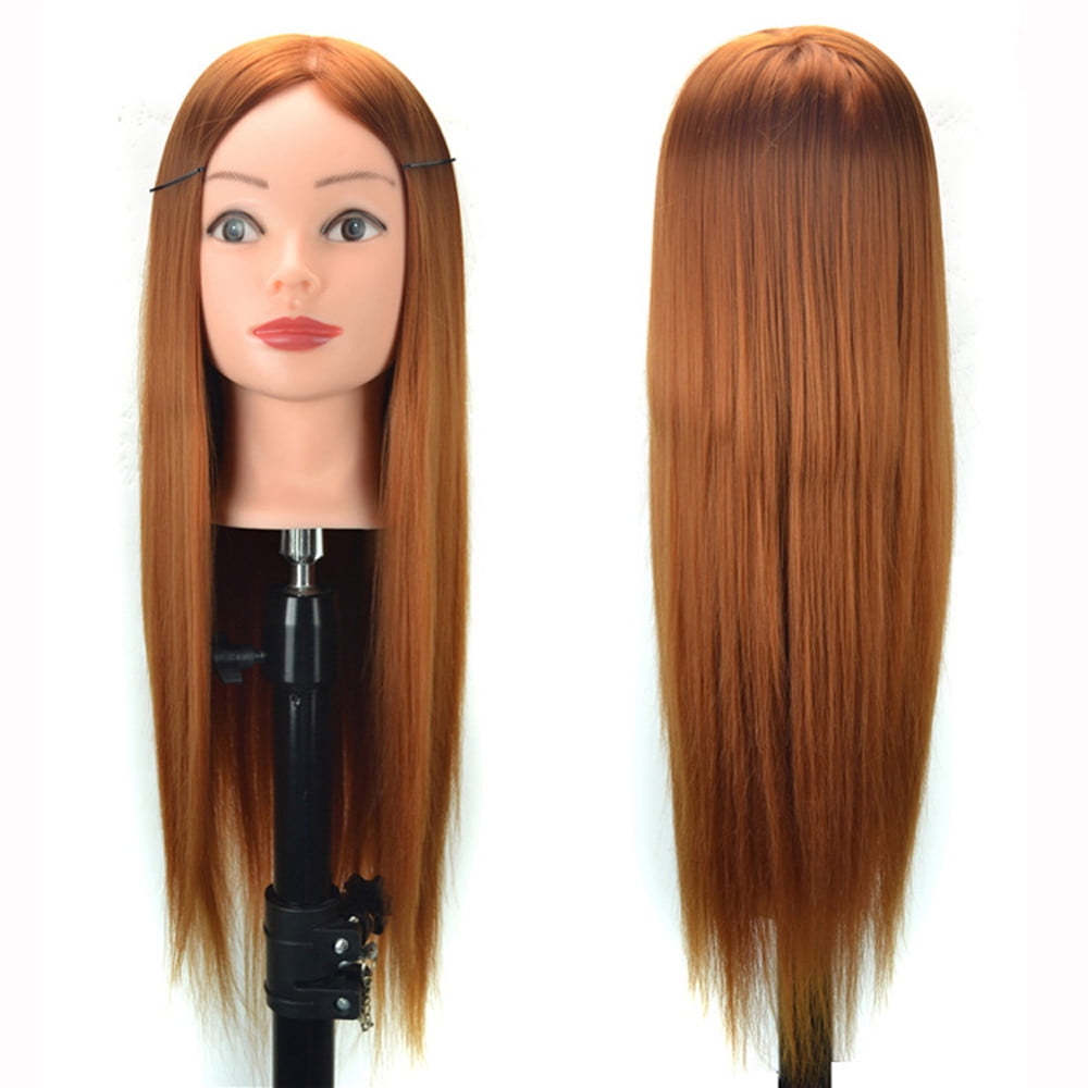 Hair Styling Mannequin Training Head, Professional Practice Wig for Ha