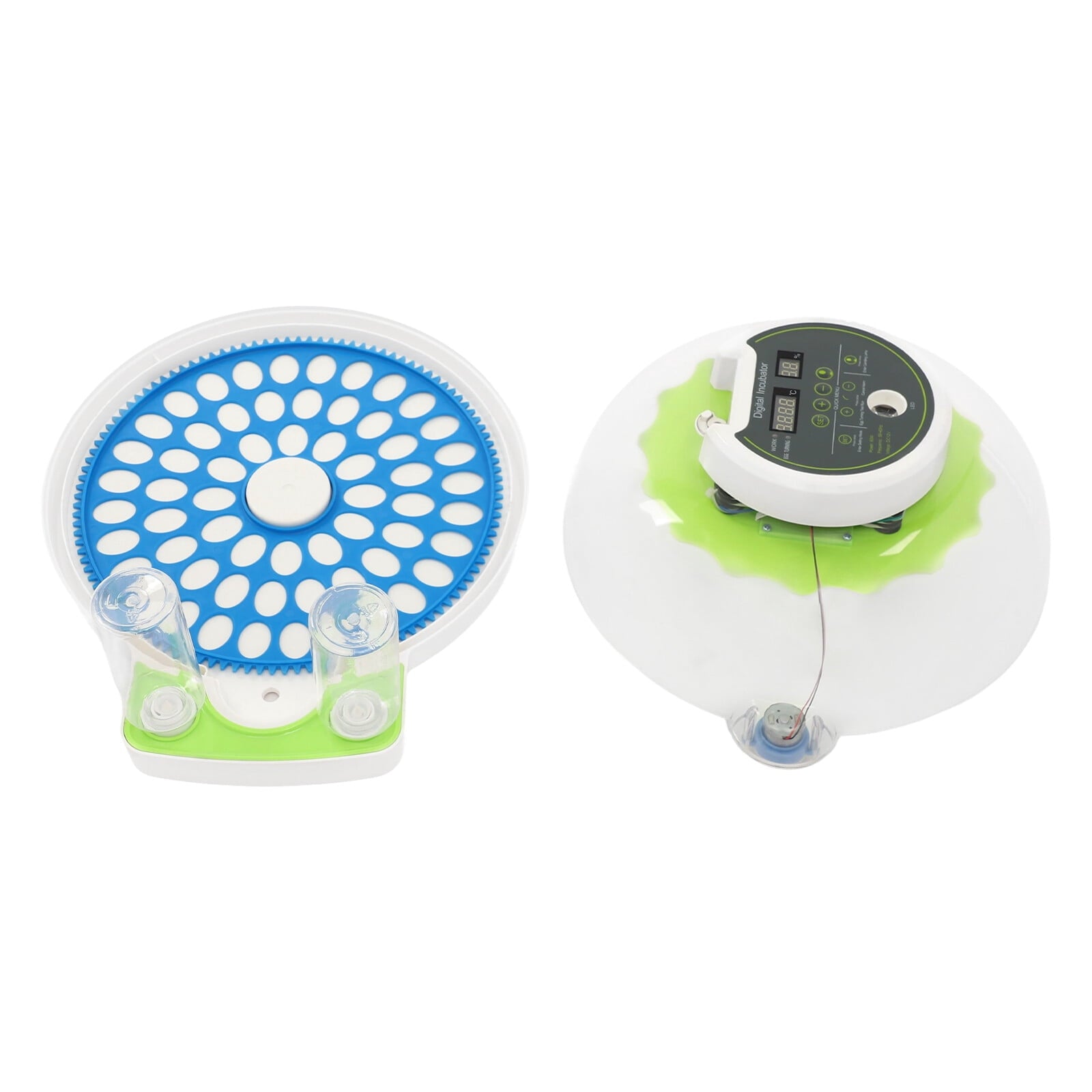 ToppiJoy 60 Quail Egg Incubator with LED Display & LED Light, 50-104°