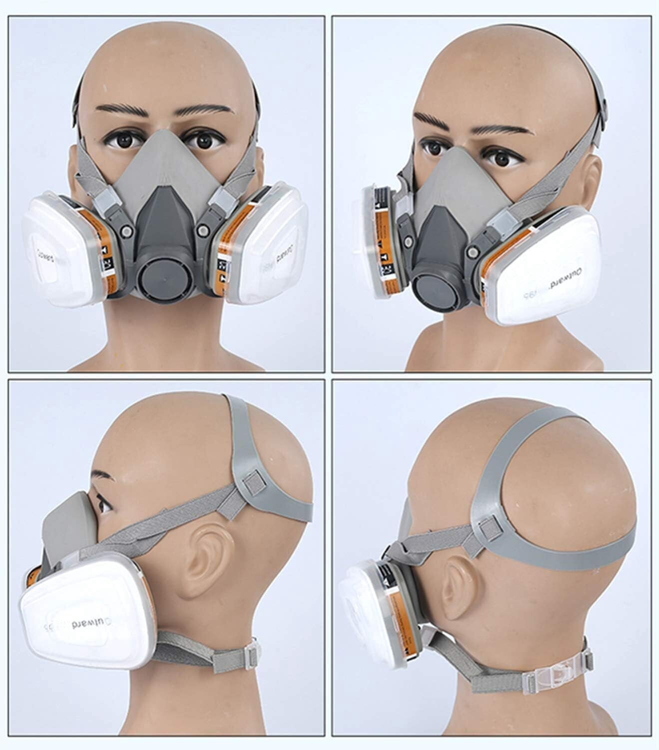 6200 Respirator Mask with Filters for Painting, Dust, Welding, Resin,