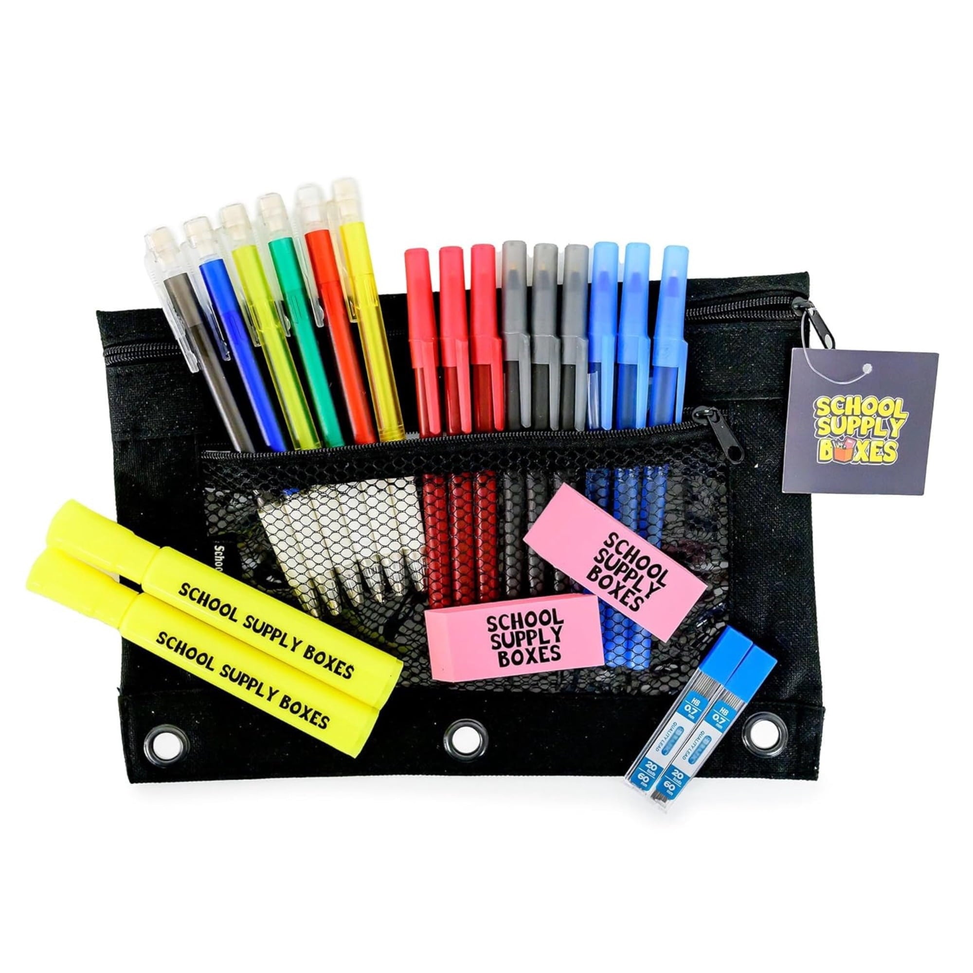 School Supply Boxes | Math Bundle (40 Piece) | House Brand Edition | B