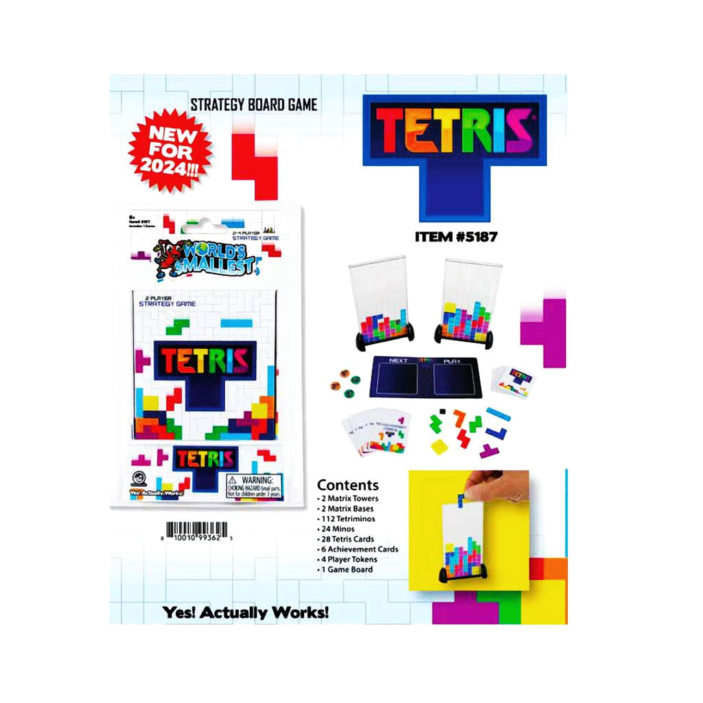 World's Smallest Tetris Board Game