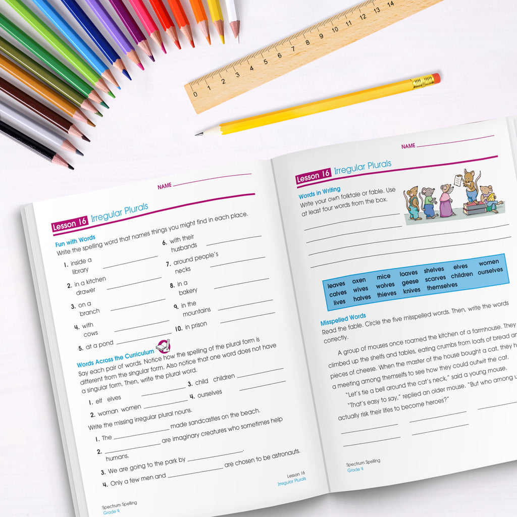 Spectrum Spectrum Spelling, Grade 4: Volume 31, (Paperback)