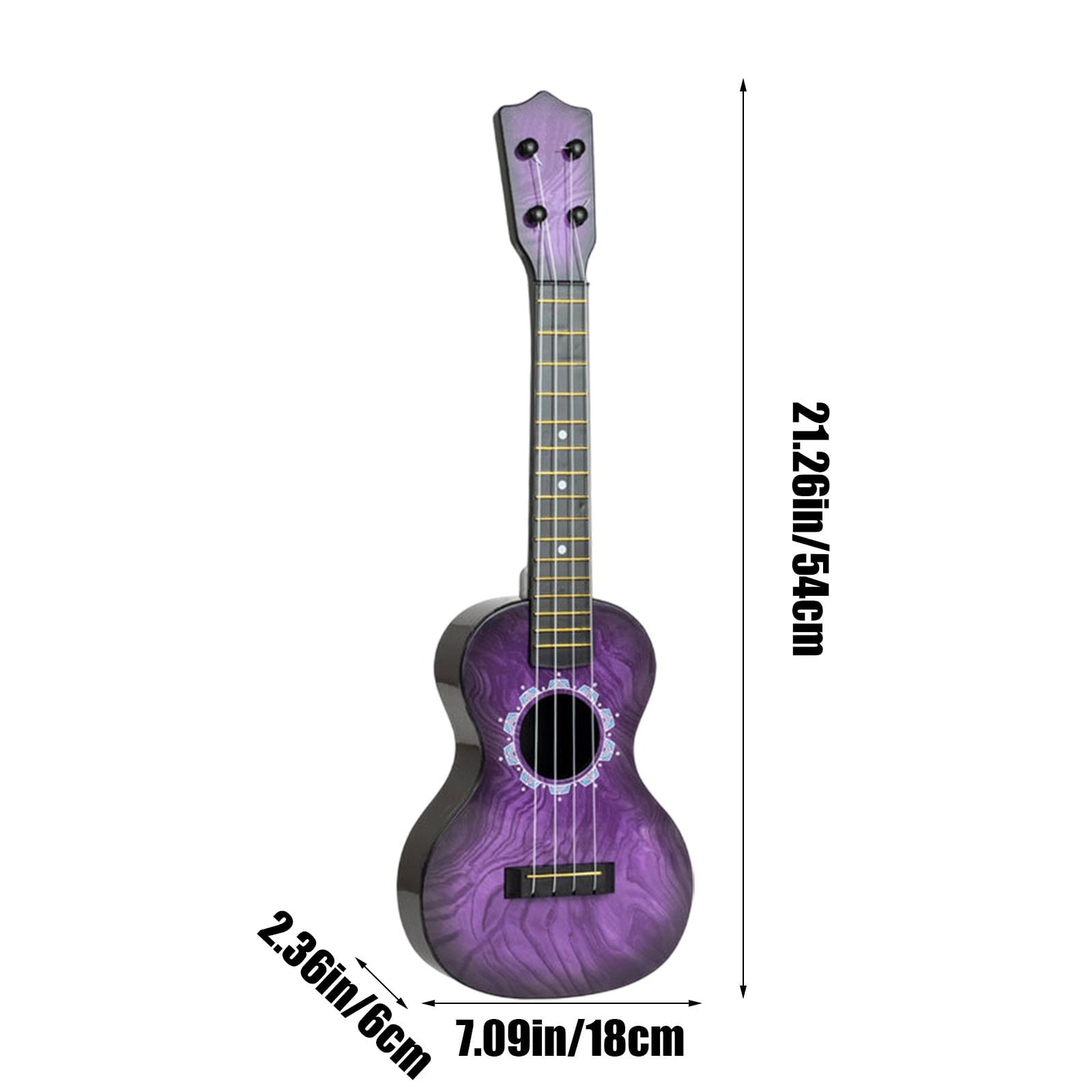 K-694 Purple Boy Girl Purple Children Guitar Ukulele Simulation Playab