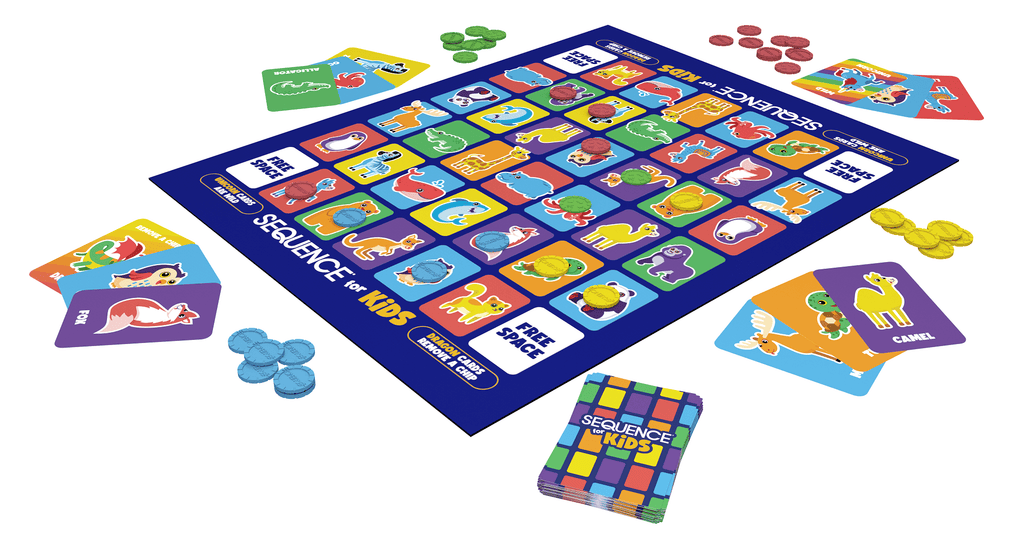 Jax SEQUENCE for Kids Board Game - The 'No Reading Required' Strategy