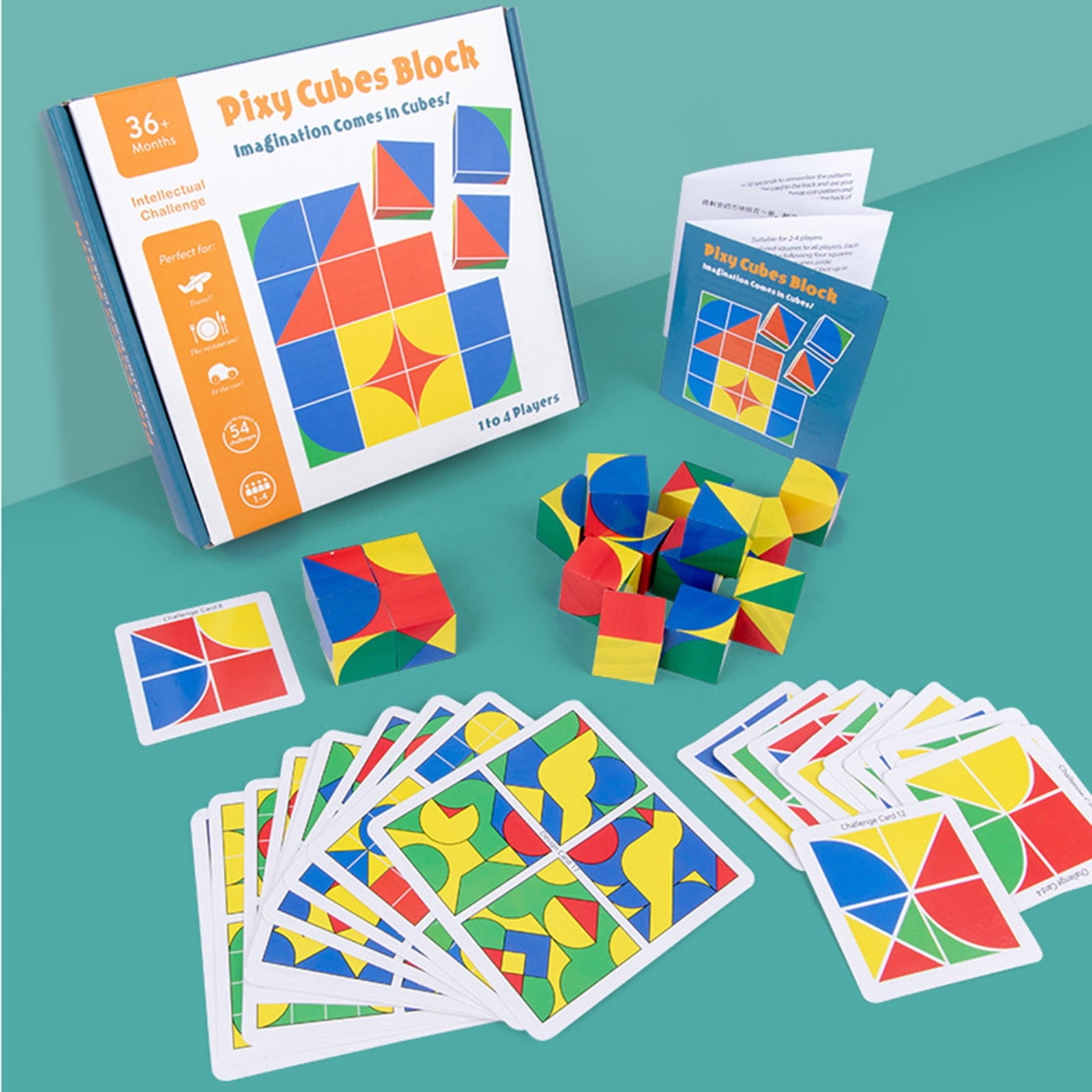 Games Puzzle Board Game for Family Fun and Visual Recognition