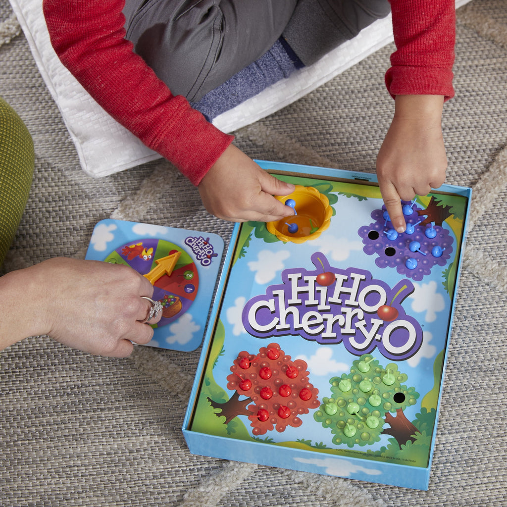 Hasbro Gaming Hi Ho! Cherry-O Board Game, Counting and Numbers Game fo