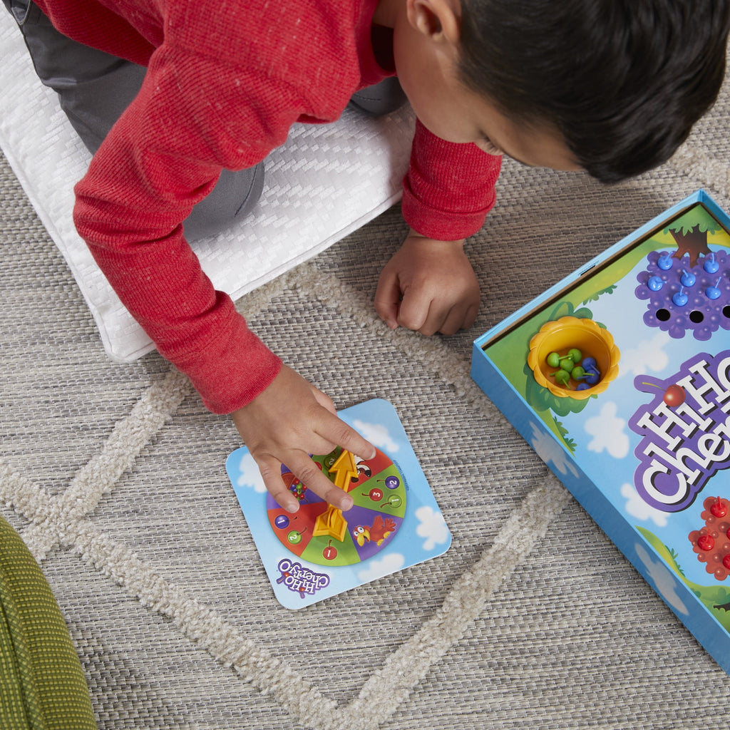 Hasbro Gaming Hi Ho! Cherry-O Board Game, Counting and Numbers Game fo