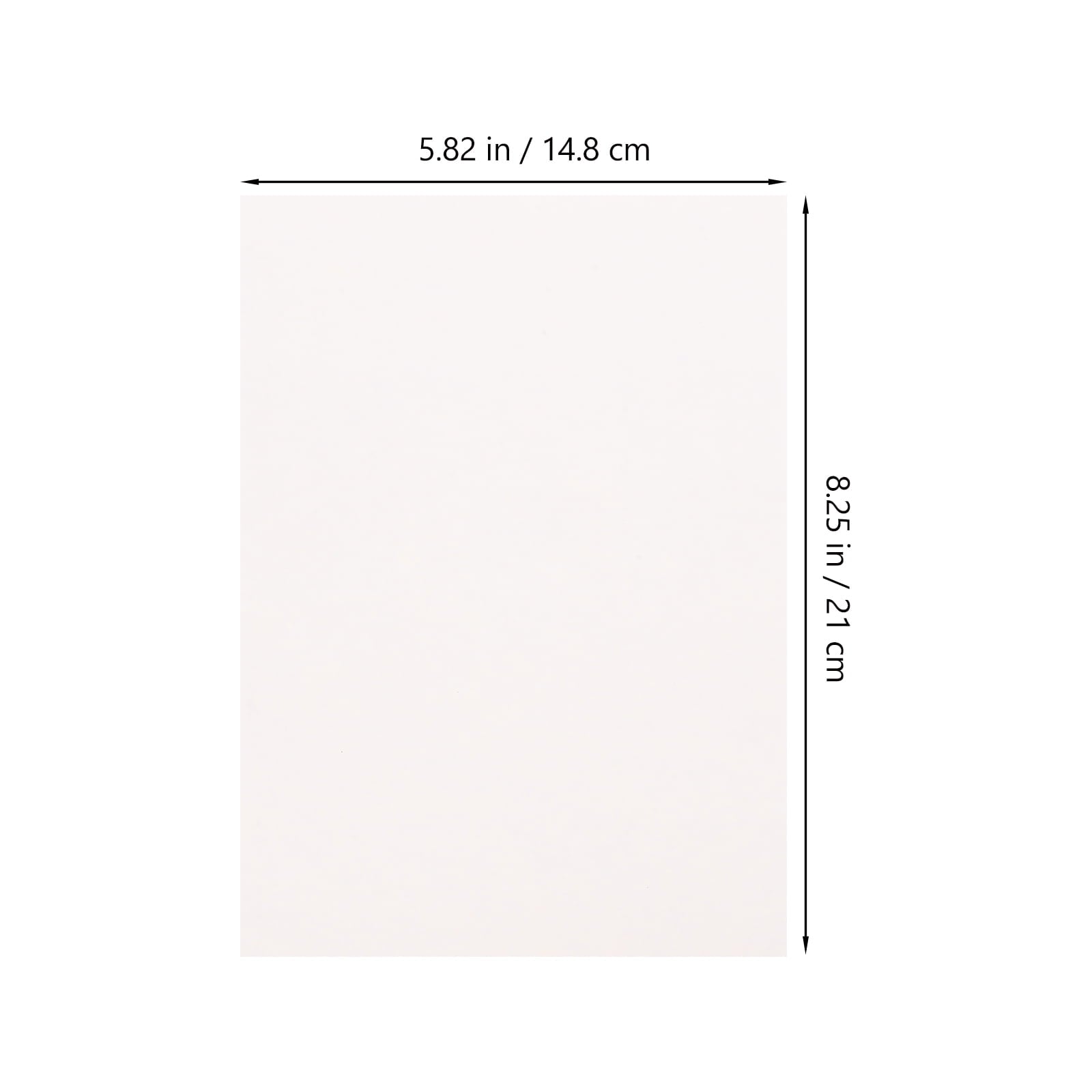 BESTYASH White Blank Vinyl Sticker Paper Printable Waterproof Adhesive