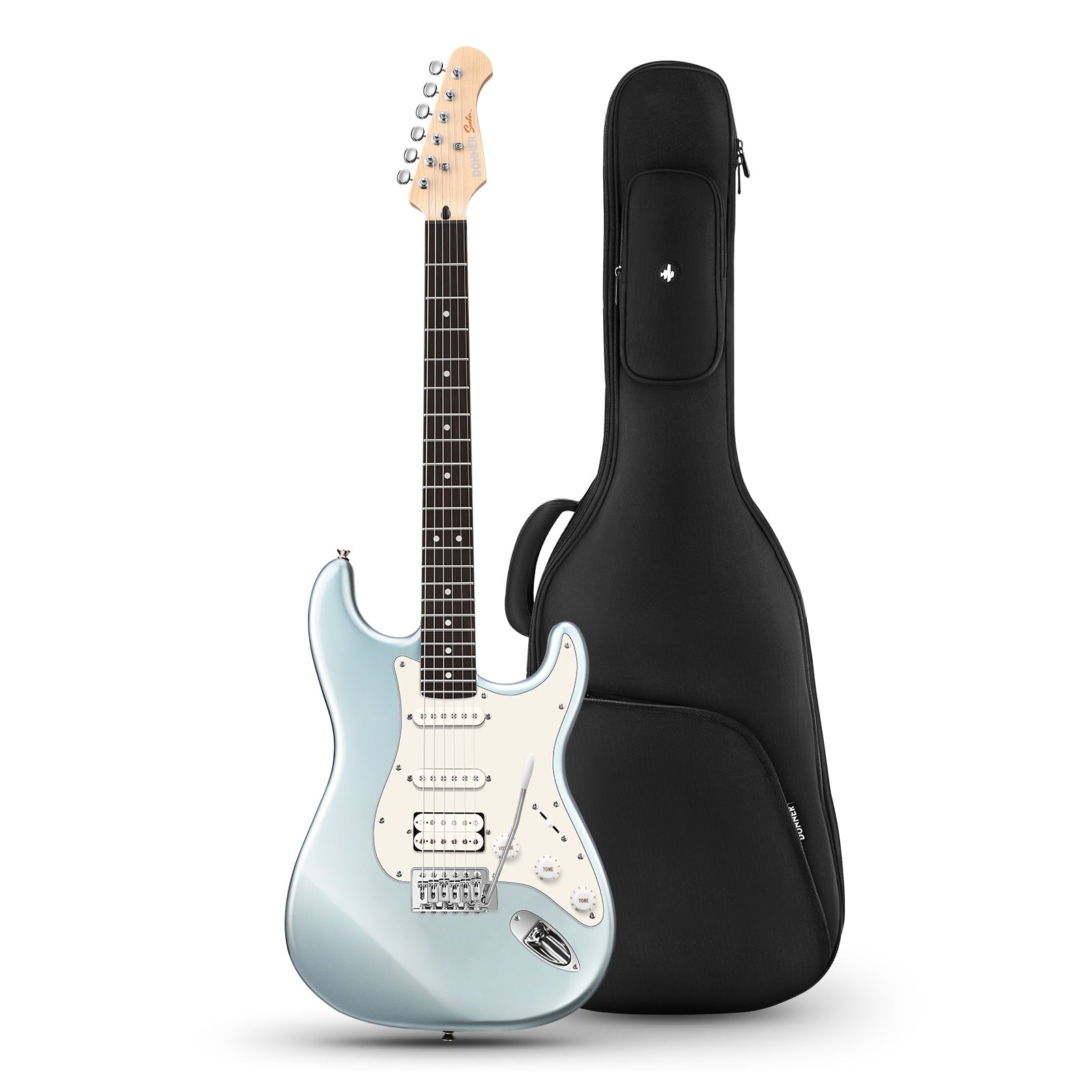 Donner Electric Guitar, 39" Beginner Electric Guitar HSS Pickup Coil S