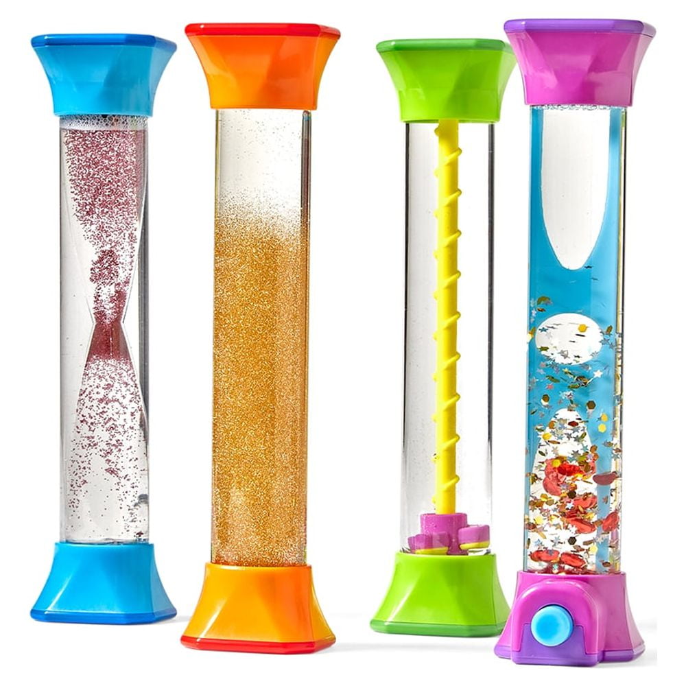 Sensory Fidget Tubes (Set of 4)