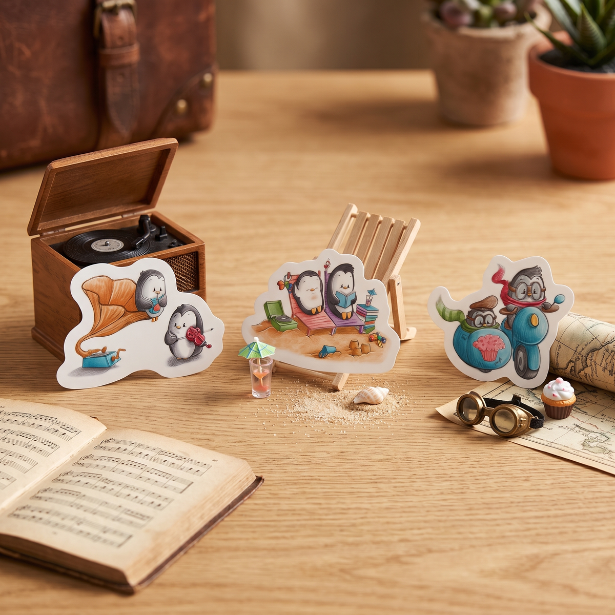 Pringle & Finn Sticker Set