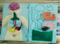Anatomy board - anatomy quiet book page - 10 organ pieces - learning board - Medical Play Set - human body - busy board - quiet book page