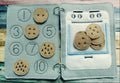 Learn to count  - Toddler quiet book page - toddler busy book - counting from 1 -10 page - learning page - number page - busy book