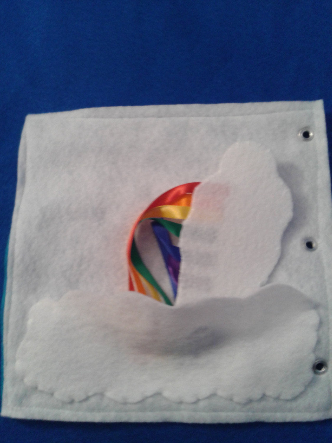 Build Your Own Felt Quiet Book - Page by Page Felt Flower Puzzle - Learn Your Colors -  Durable