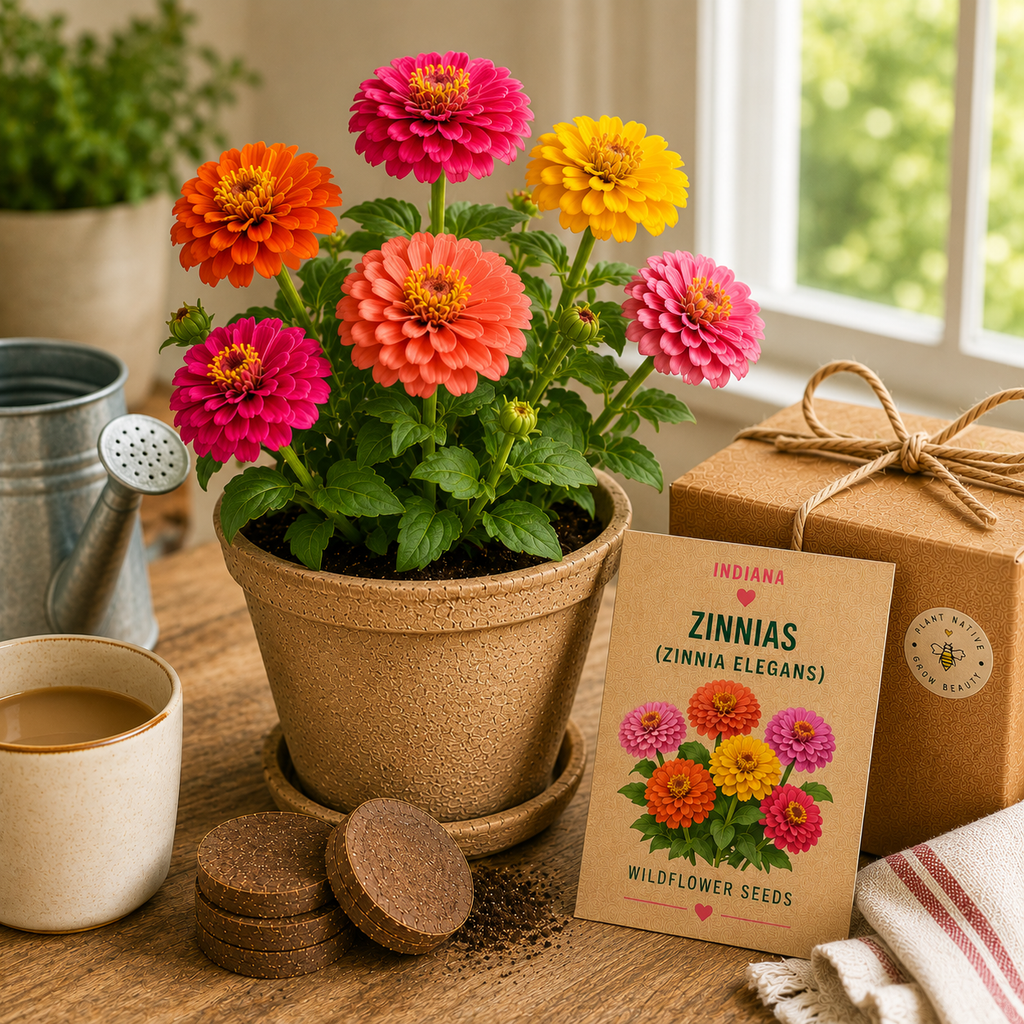 Indiana Zinnia Grow Kit