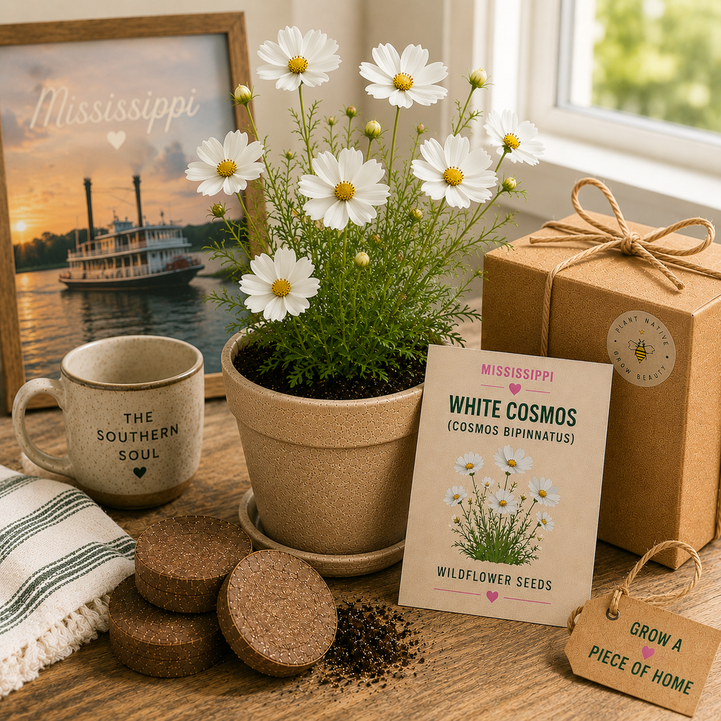 Mississippi White Cosmos Grow Kit