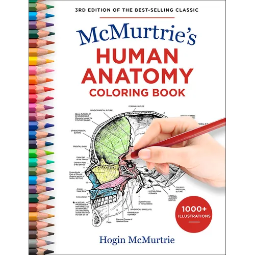 McMurtrie's Human Anatomy Coloring Book - Paperback