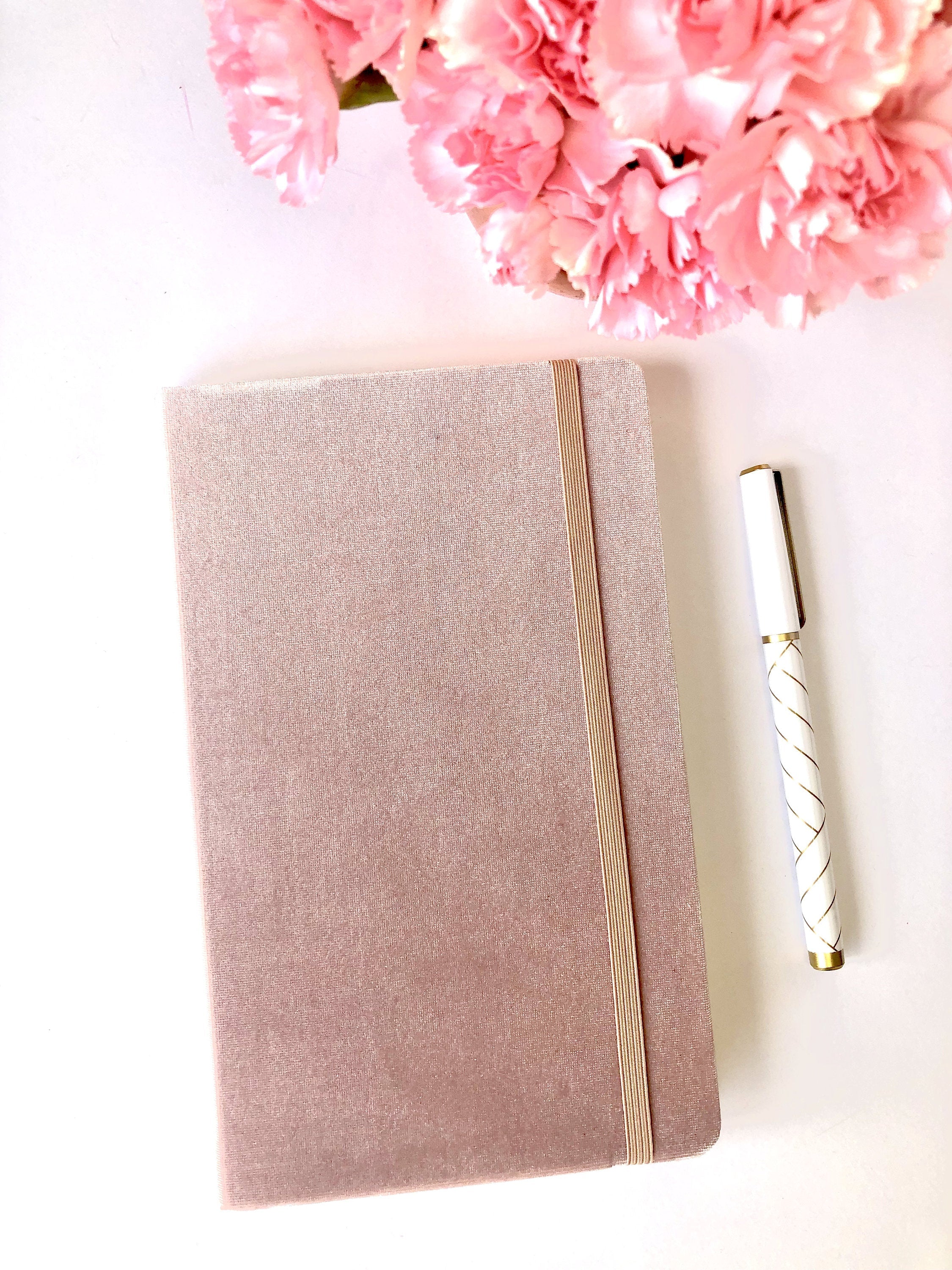 Velvet Hard Cover Journal